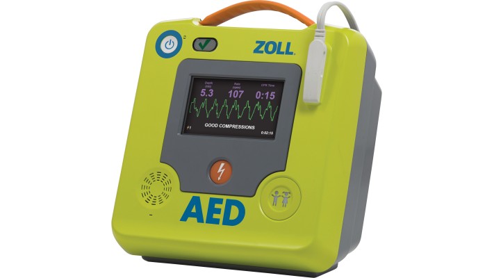 Défibrillateur AED 3MC BLS pour secouristes professionnels, Semi-automatique, Anglais ou Français, Classe 4 